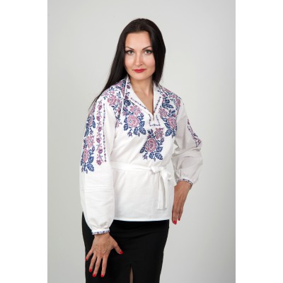 Embroidered blouse "Noble Borshchiv Roses" 